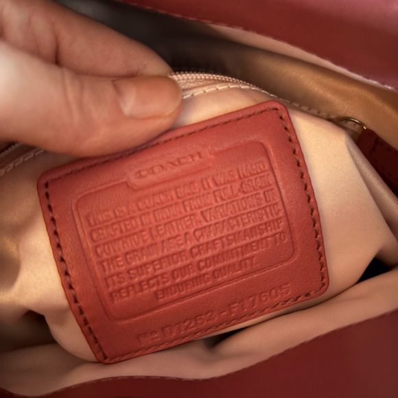 Coach Leather Shoulder Bag - Picture 8 of 8